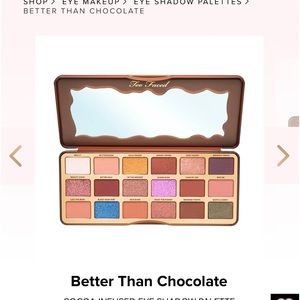 Too Faced Better Than Chocolate 18 eyeshadow pallet